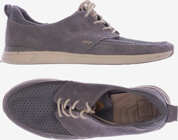 REEF Flats & Loafers in 40 in Grey: front