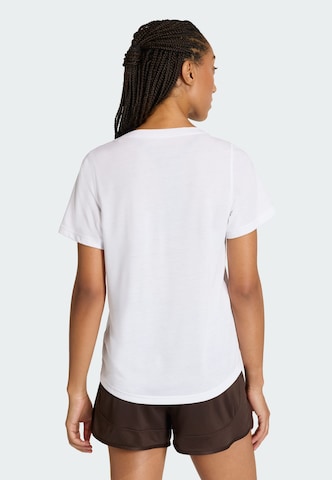 ADIDAS PERFORMANCE Functioneel shirt 'Essentials' in Wit