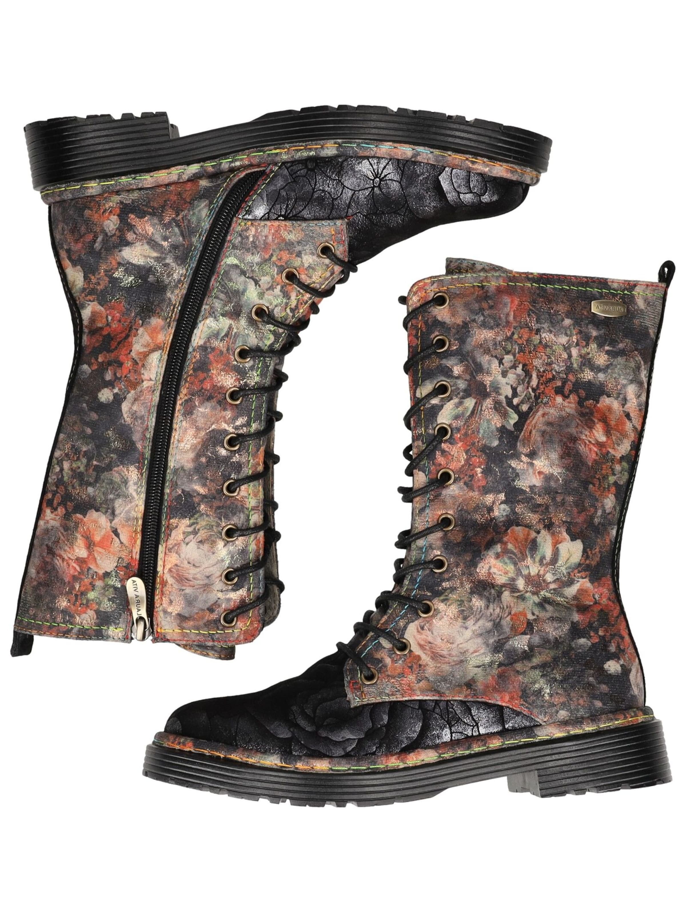 Laura Vita Stiefelette in Schwarz