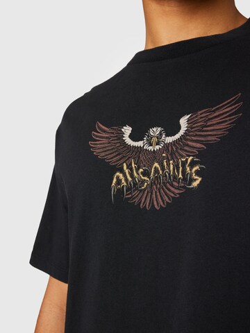 AllSaints T-Shirt 'SWOOPY' in Schwarz