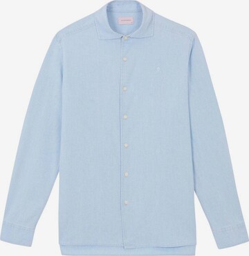 Scalpers Skjorta i blå: framsida