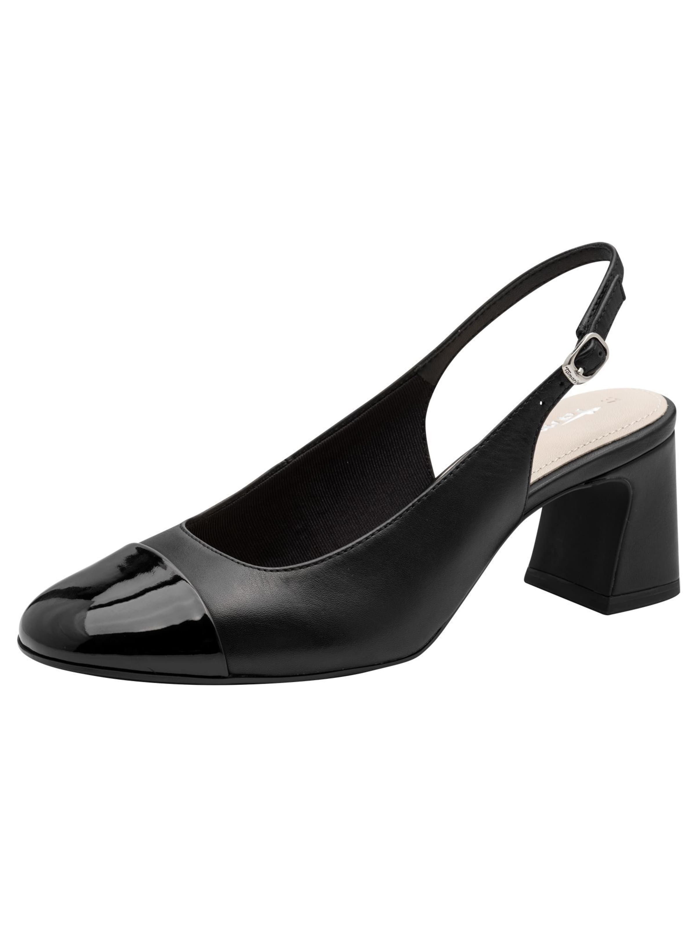 Tamaris Slingback pumps in Black, Item view