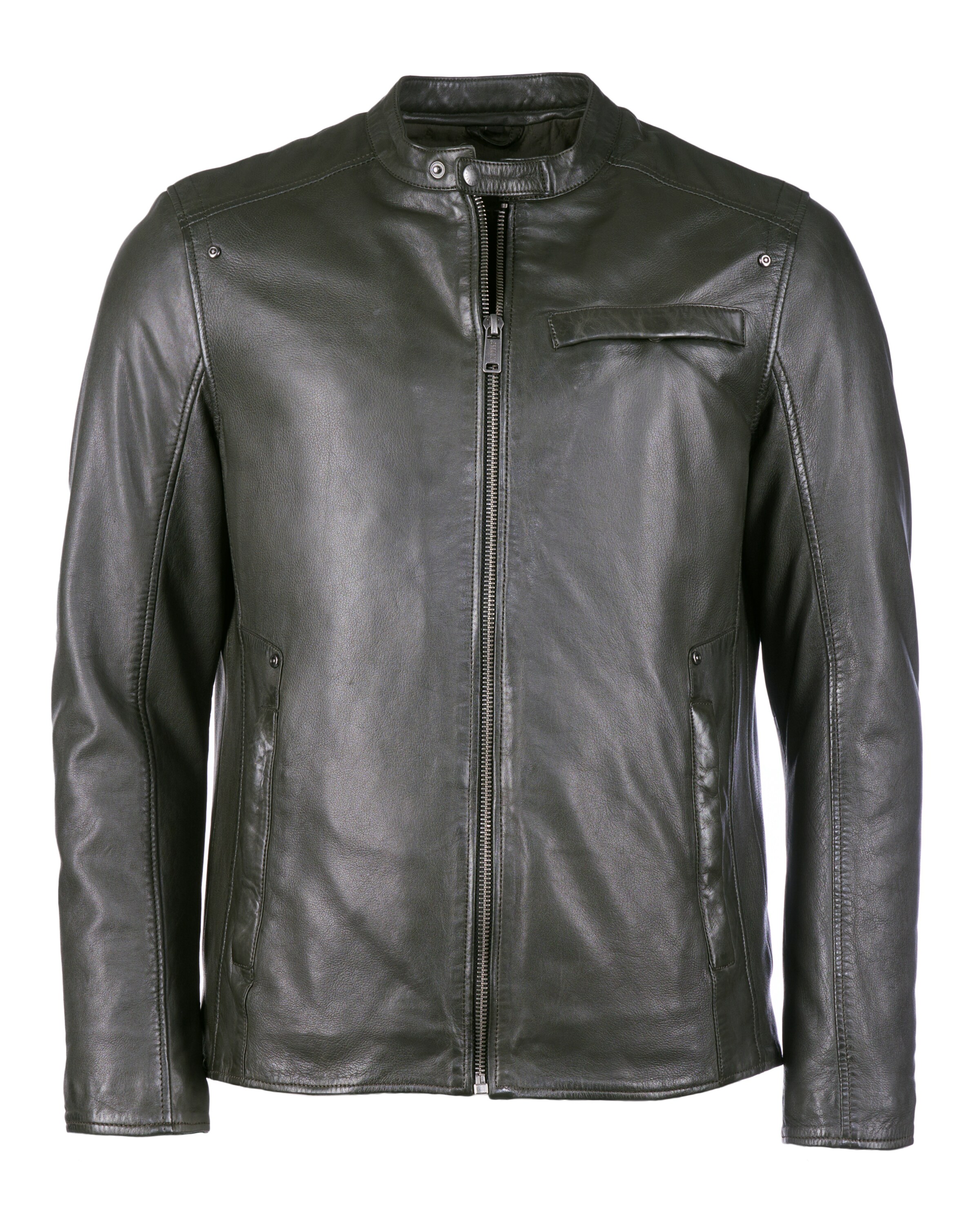 MUSTANG Tussenjas in Groen: voorkant