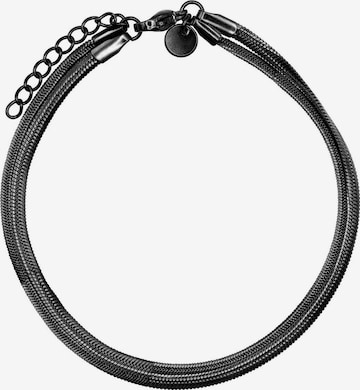 Heideman Armband 'Horus' in Schwarz: Vorderseite