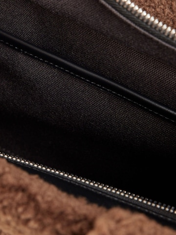 LACOSTE Taška cez rameno 'Lacoste Petit sac cabas Heritage Noir/Marron' - Hnedá