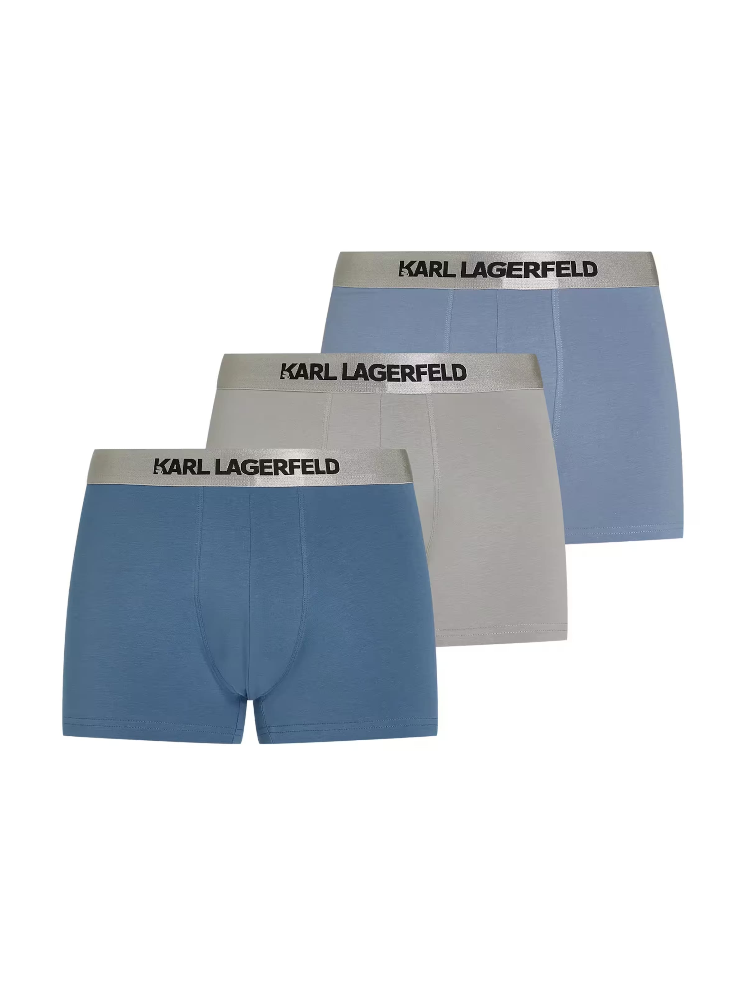 Karl Lagerfeld Boxeralsók - kék: elől