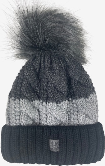 Kumixi Mütze 'Bommelmütze' in schwarz, Produktansicht