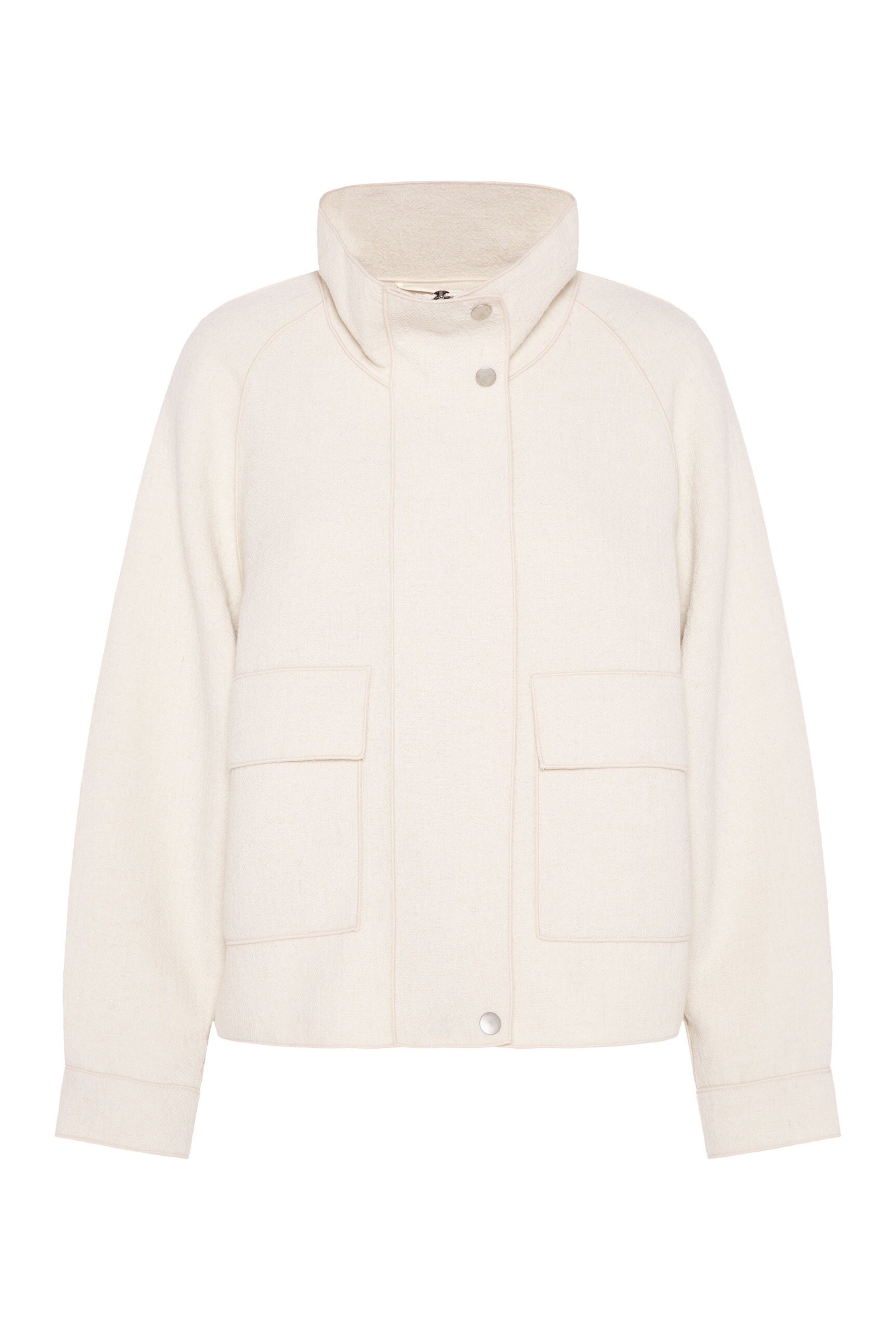 SENSES.THE LABEL Jacke in Weiß: Vorderseite