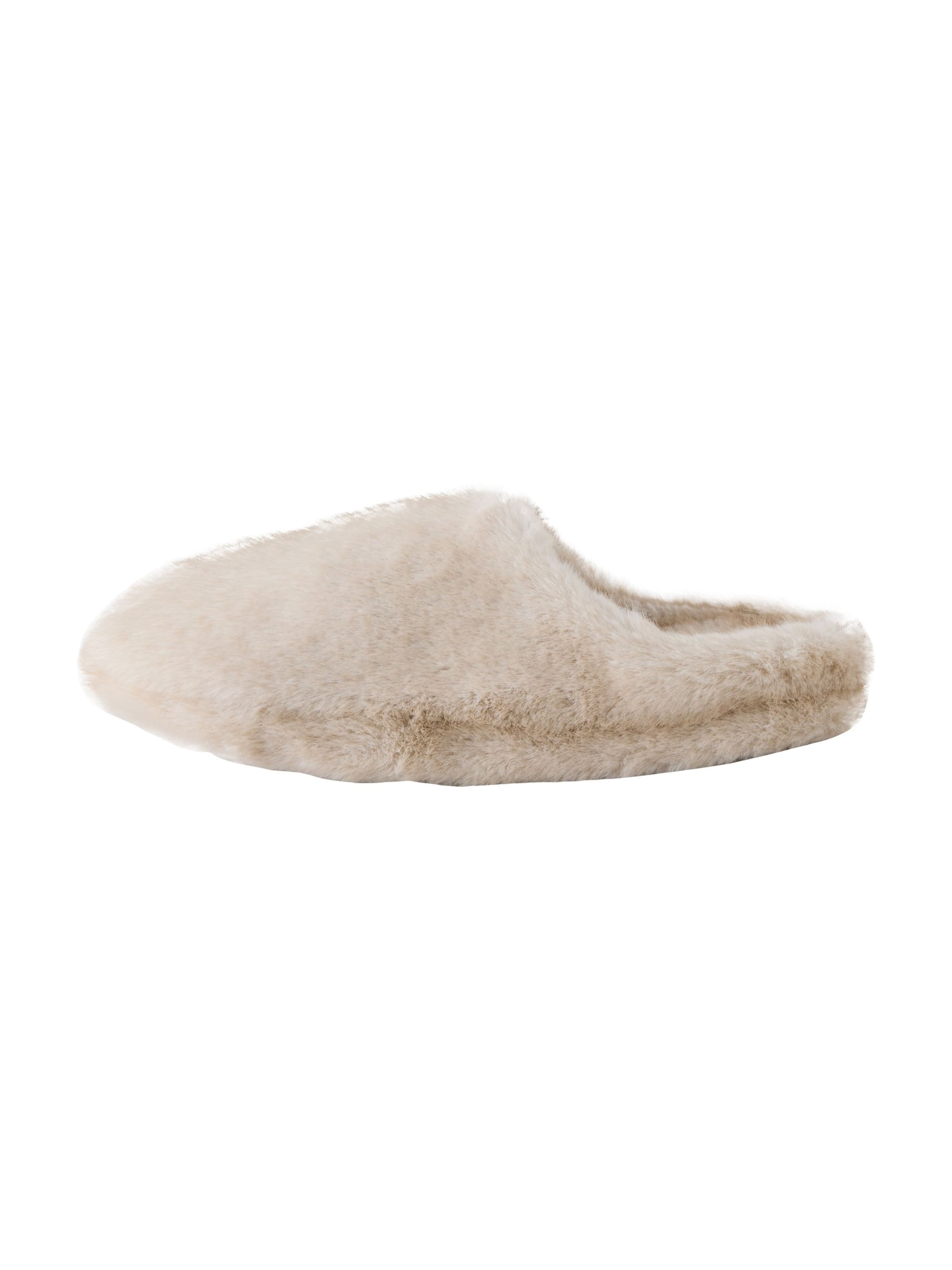 Pantoufle Next en beige : devant