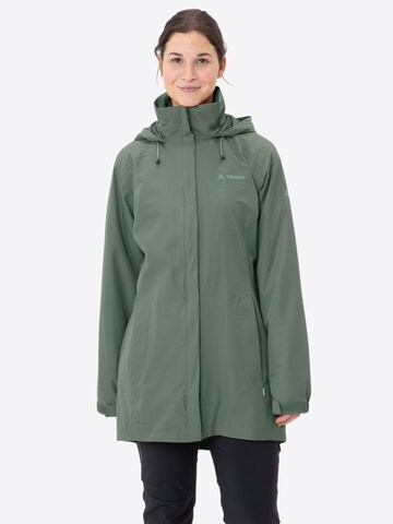 VAUDE Outdoorjas 'Escape' in Groen: voorkant
