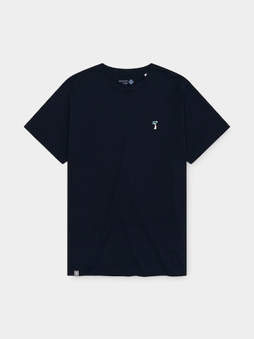 Bavarian Caps Shirt 'Schlümpfe: Ned Hudeln' in Blue: front