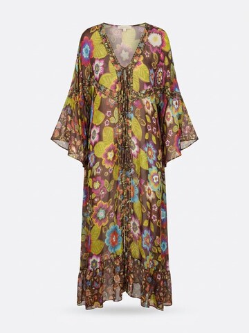 Miss June - Vestido 'Caftan Long Delilah' en marrón