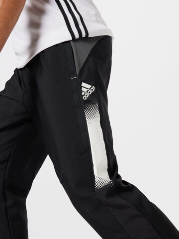 ADIDAS PERFORMANCE Regular Workout Pants 'Seaso' in Black