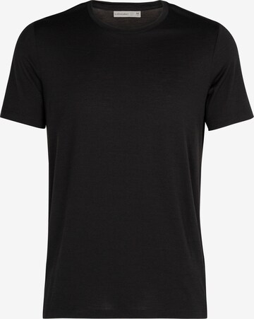 ICEBREAKER Performance Shirt in Black: front