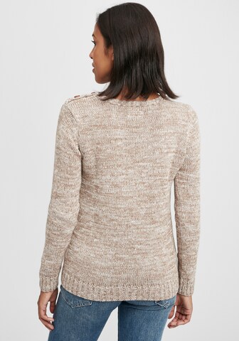 Oxmo Sweater 'Phia' in Beige