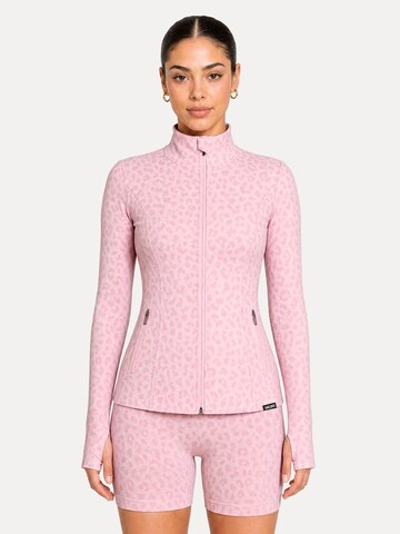 Vestes d’entraînement ' Velvara ' Smilodox en rose : devant