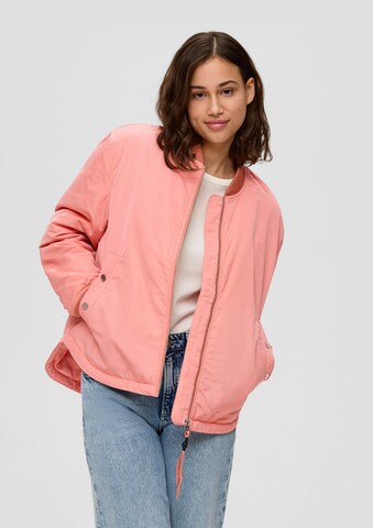 QS - Chaqueta de entretiempo en rosa: frente