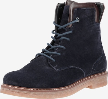 Bottines à lacets ARA en bleu : devant
