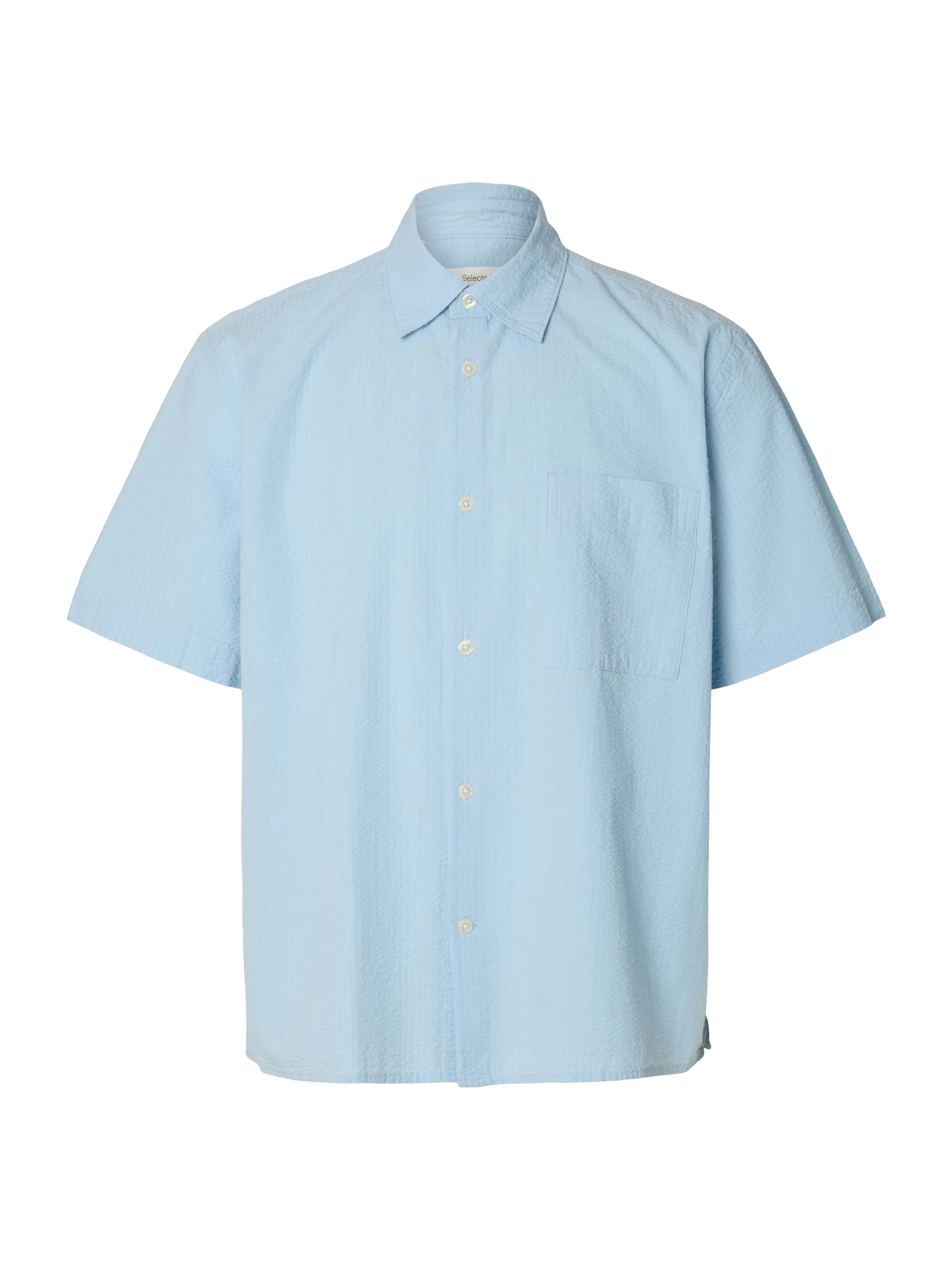 SELECTED Comfort Fit Paita 'SLHRLXSTUART' värissä sininen: etupuoli