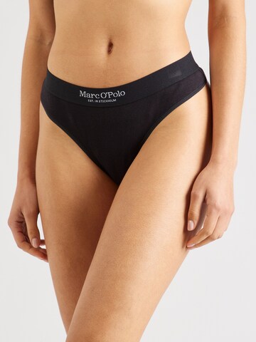 Marc O'Polo Thong 'Iconic' in Black: front