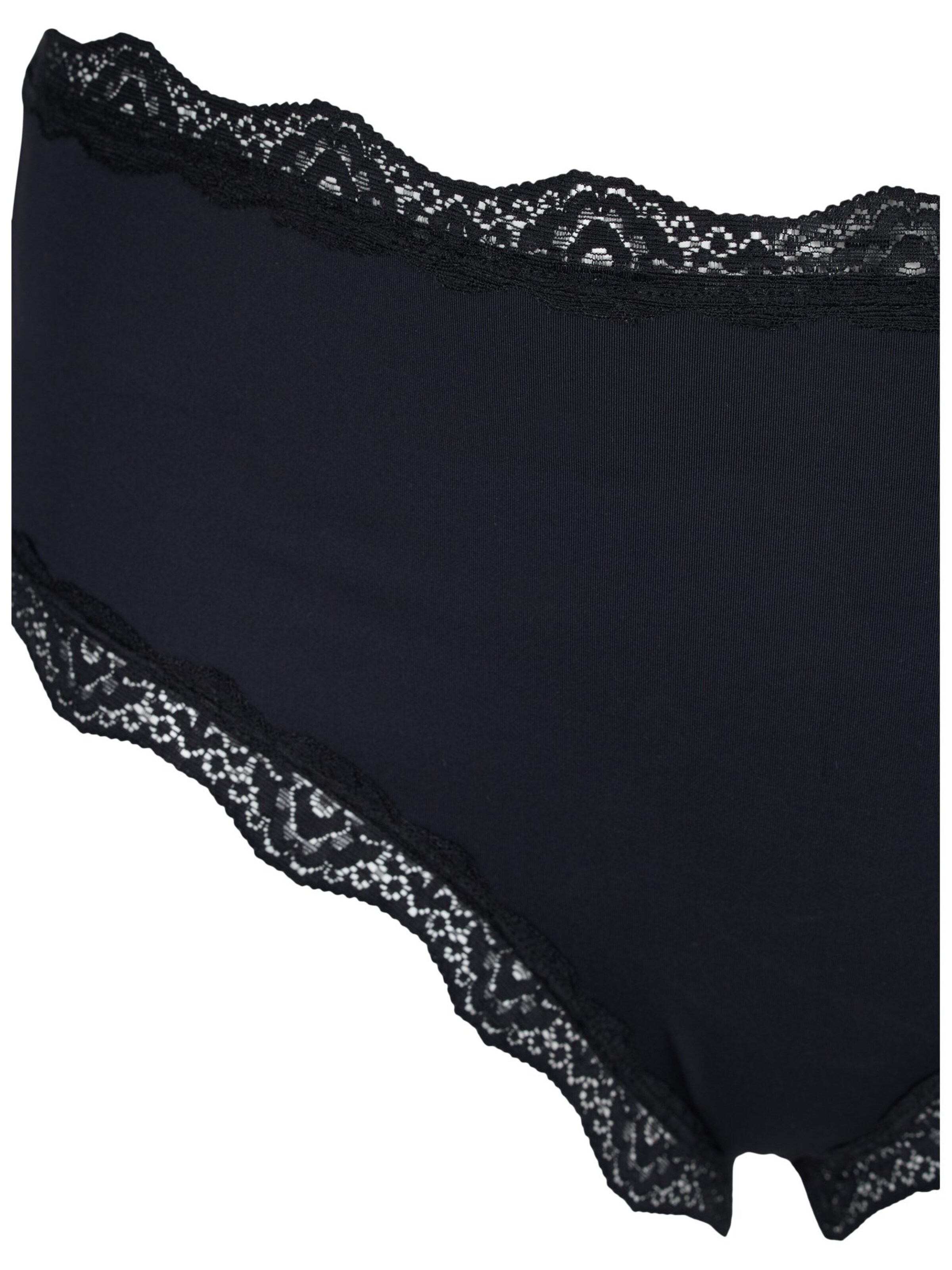 Devoted by Zizzi Slip 'Jill' in Schwarz