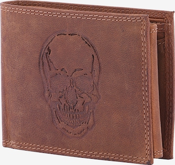 Sergio Valentini Portemonnee in Bruin: voorkant