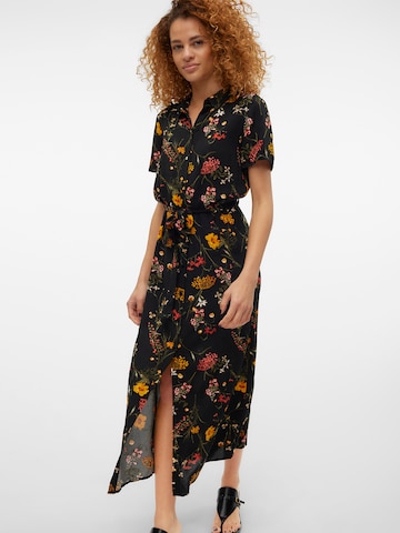 VERO MODA Košeľové šaty 'VMEASY' - Čierna