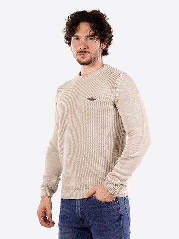 Aeronautica Militare Pullover 'Maglione' in Weiß