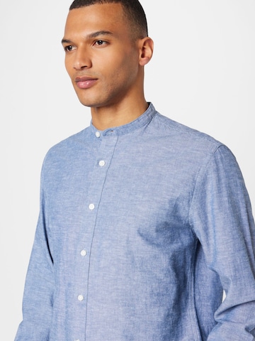 SELECTED HOMME Regular Fit Skjorte i blå