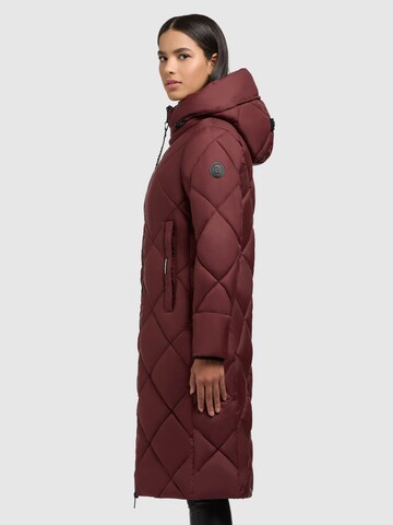 khujo - Sobretudo de inverno 'SALIA' em vermelho