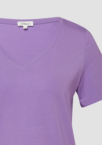 T-shirt s.Oliver en violet