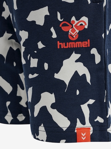 Hummel Regular Workout Pants in Blue