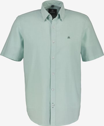 LERROS Button Up Shirt in Green: front