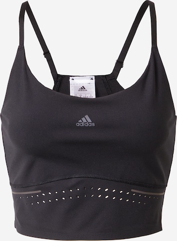 ADIDAS SPORTSWEAR Sporditopp 'Hiit 45 Seconds ', värv must: eest vaates