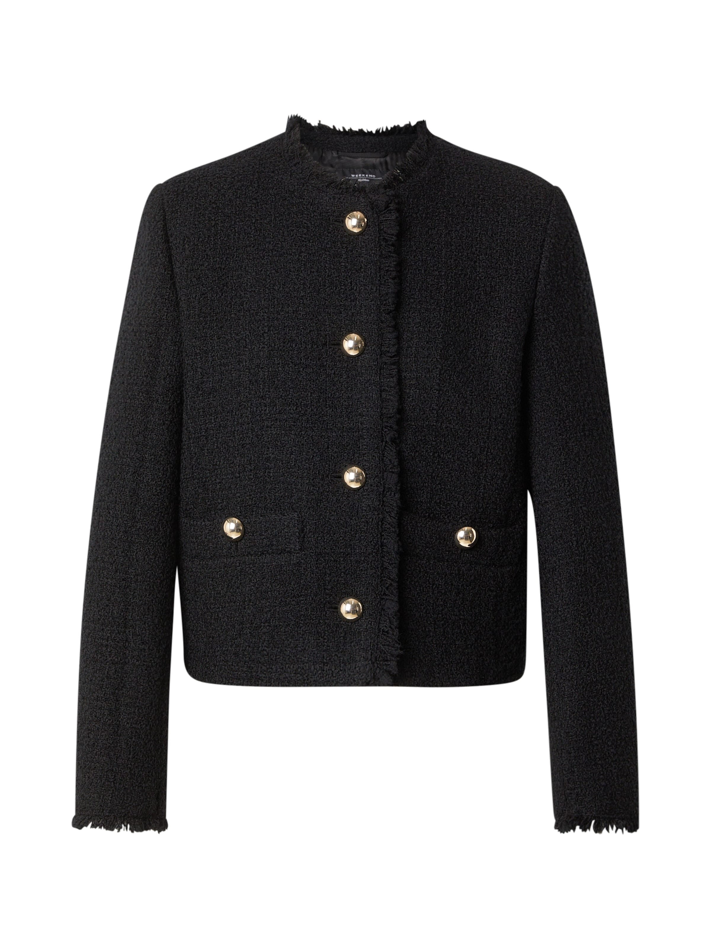 Weekend Max Mara Блейзер 'DAGAMI' в Черный: спереди