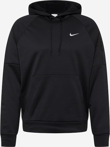 NIKE Αθλητική μπλούζα φούτερ σε μαύρο: μπροστά