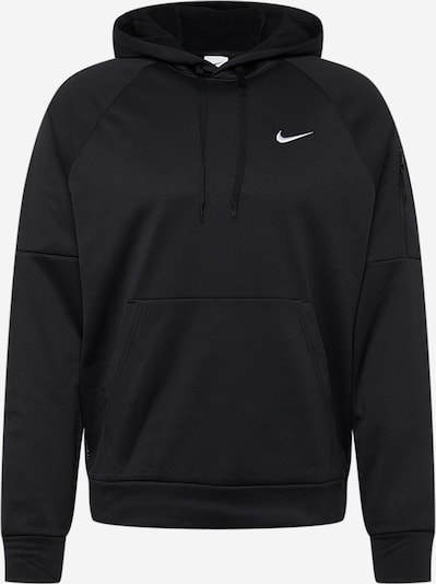 NIKE Athletic Sweatshirt in Black / White, Item view