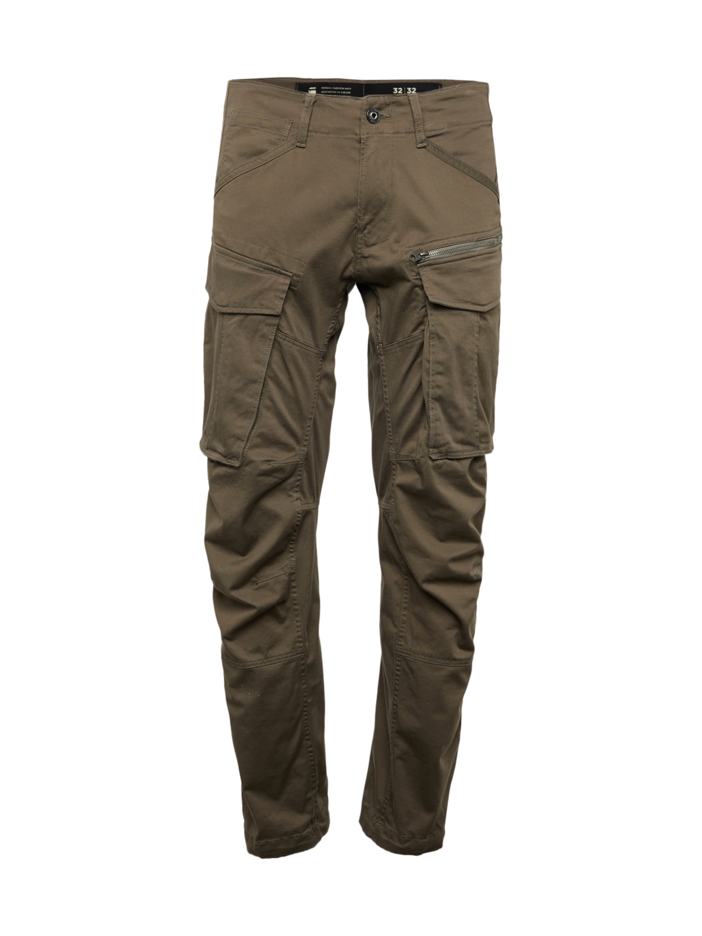 Tapered Pantaloni cargo di G-STAR in verde: frontale
