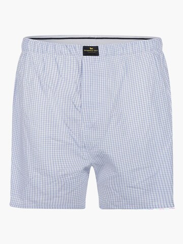 Boxers Steppin' out en bleu : devant