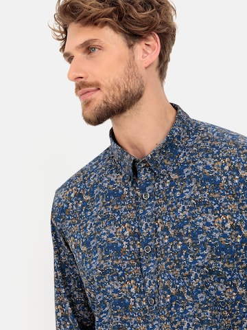 CAMEL ACTIVE Regular fit Button Up Shirt in Blue