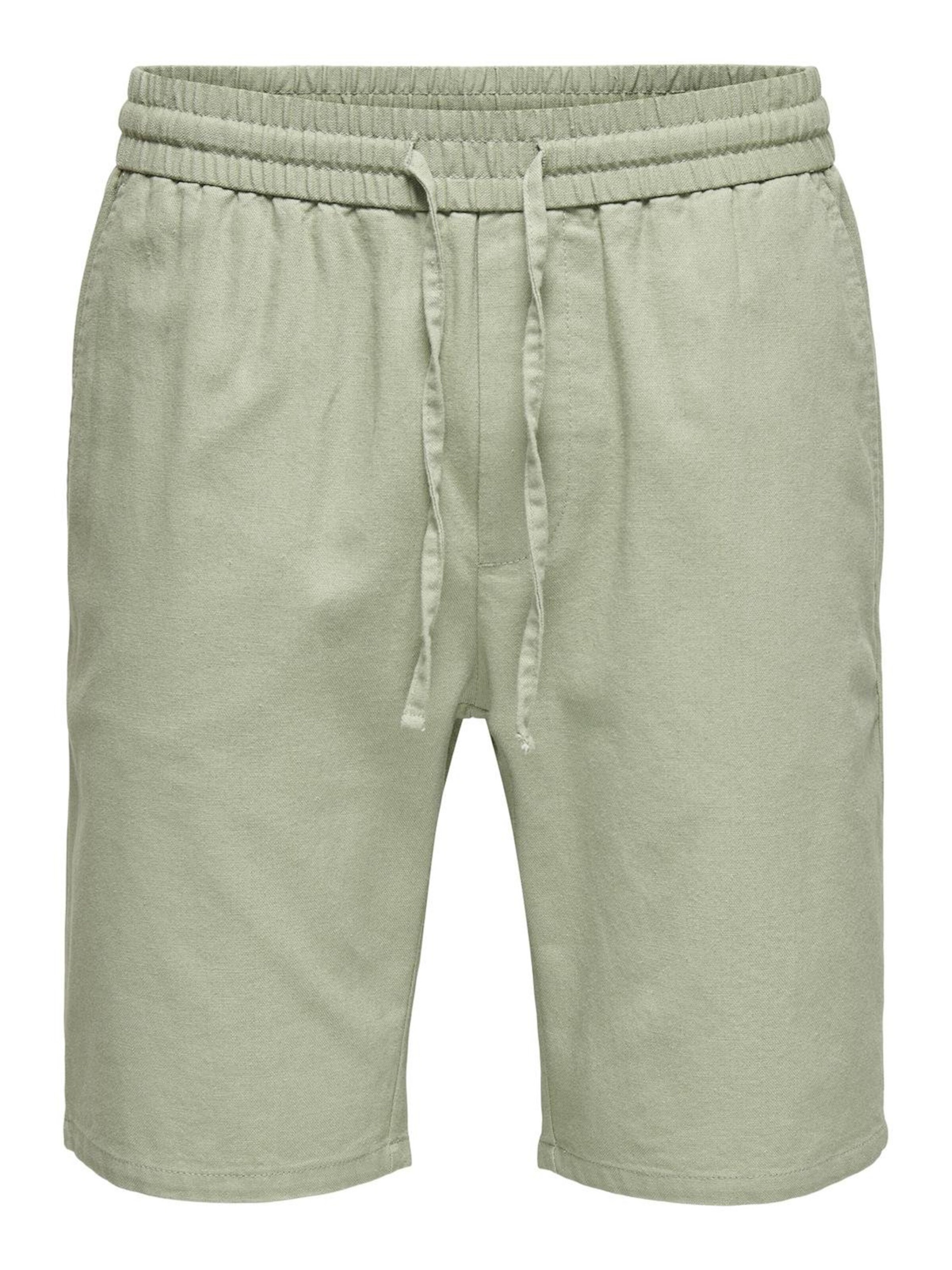 Only & Sons Loosefit Bukser i beige: forside
