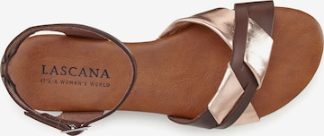 Sandalo con cinturino di LASCANA in marrone
