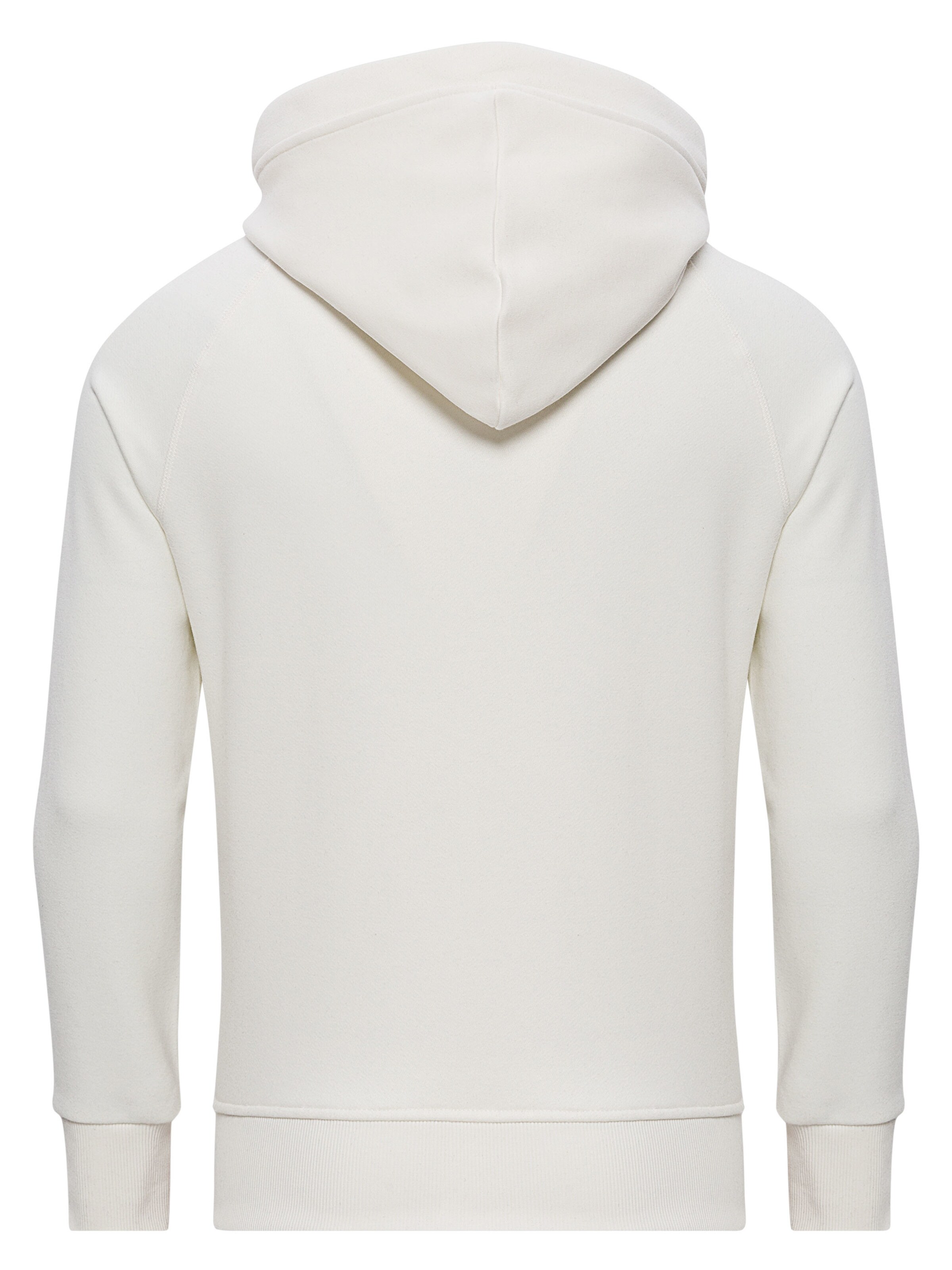 yazubi Zip-Up Hoodie 'Jacob' in White