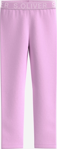 s.Oliver Leggings in Roze: voorkant