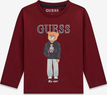 GUESS Shirt in Red: front