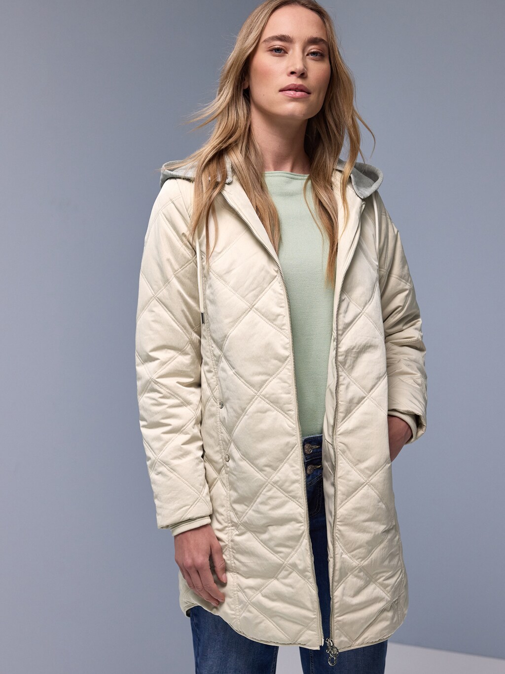 Street One Giacca Aperta Donna - Tessuto Leggero Con Manica 3/4, Scollo Tondo, Mix Viscosa Elastica