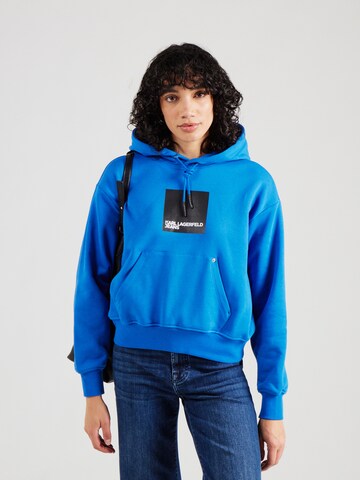 KARL LAGERFELD JEANS - Sudadera en azul: frente