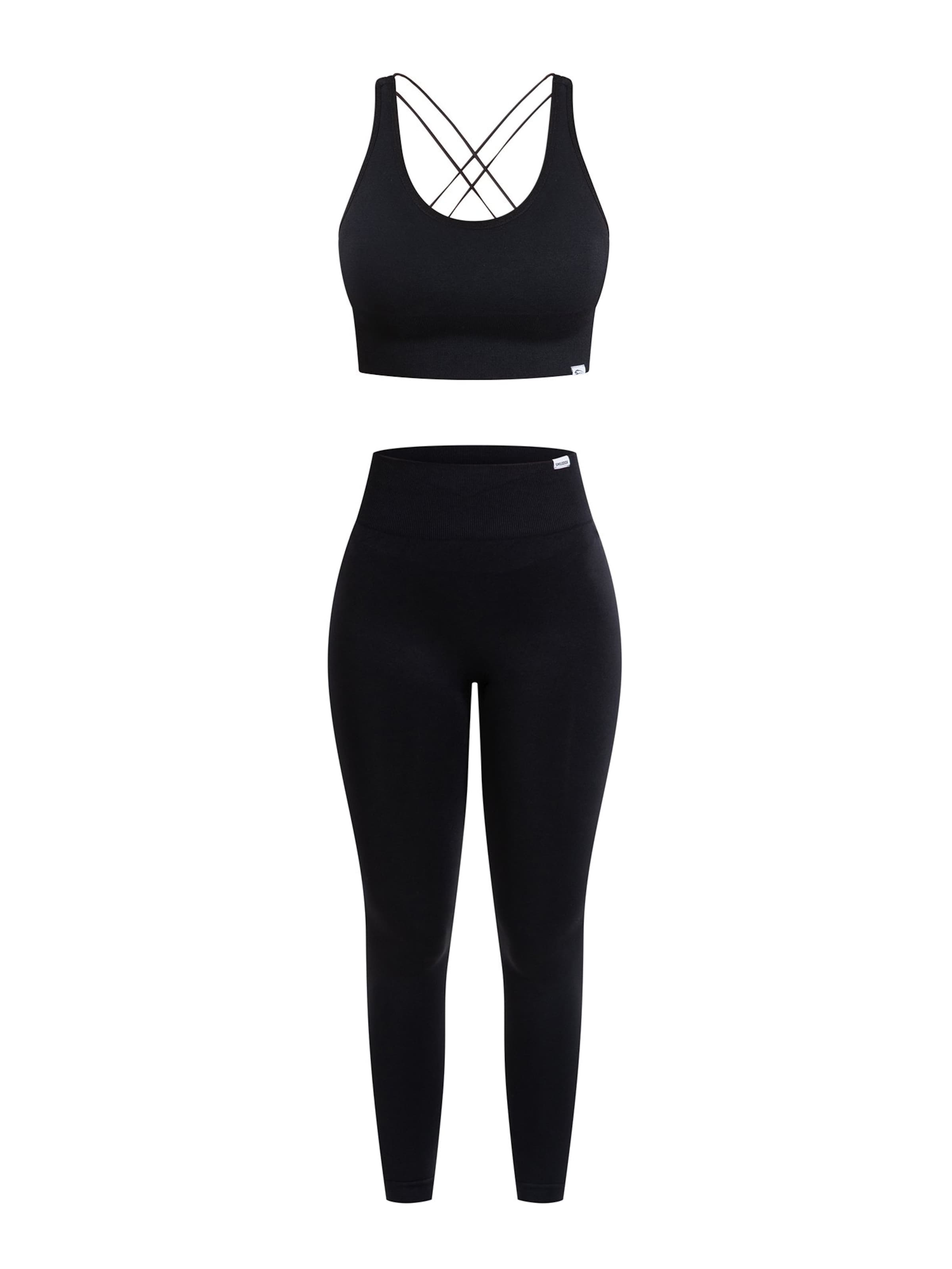 Survêtement 'Klea' Smilodox en noir : devant