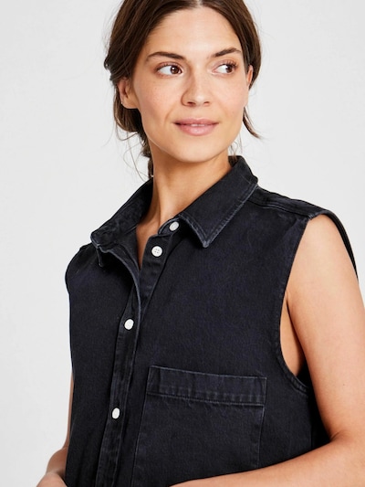 Gai+Lisva Vest 'Rita' i sort, Produktvisning