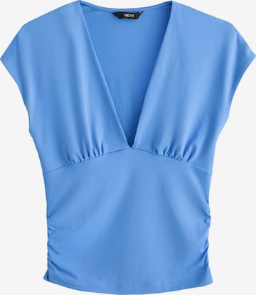 Next T-Shirt in Blau: Vorderseite